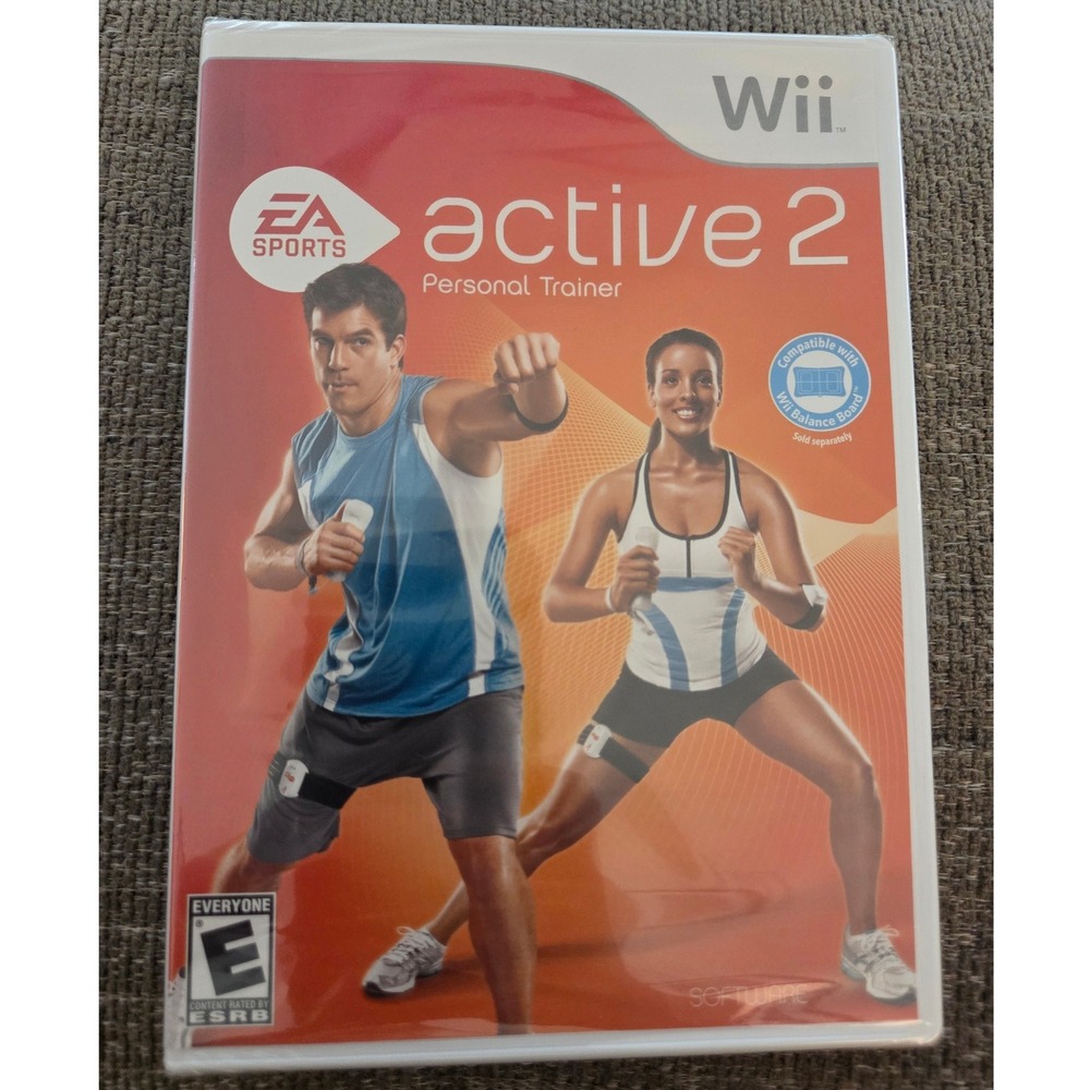 EA Sports Active 2 Personal Trainer Nintendo Wii New Sealed Fitness Game RVL SE2
